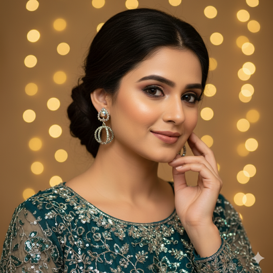 Crystal Chandelier Drop Earrings - Glamorous Statement Pieces